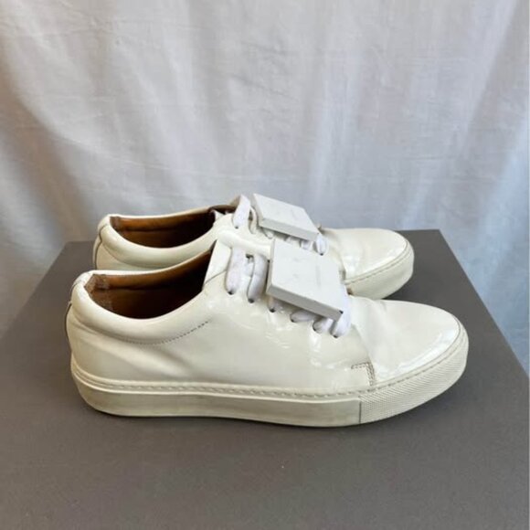 Acne Studios Adriana Sneakers – Patent White Leather - Picture 3 of 6